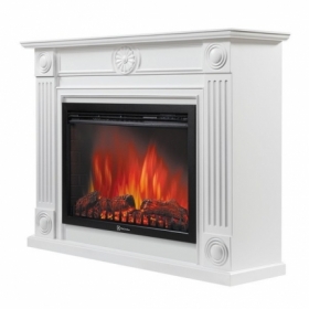 Электрокамин Electrolux Frame 30 белый с очагом EFP/P-3020LS